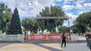 Plateia Eleftherias stage