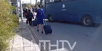 farmers block access to Heraklion Airport