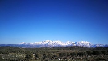 Crete winter sun