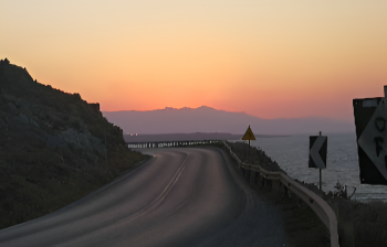 Crete cliff road