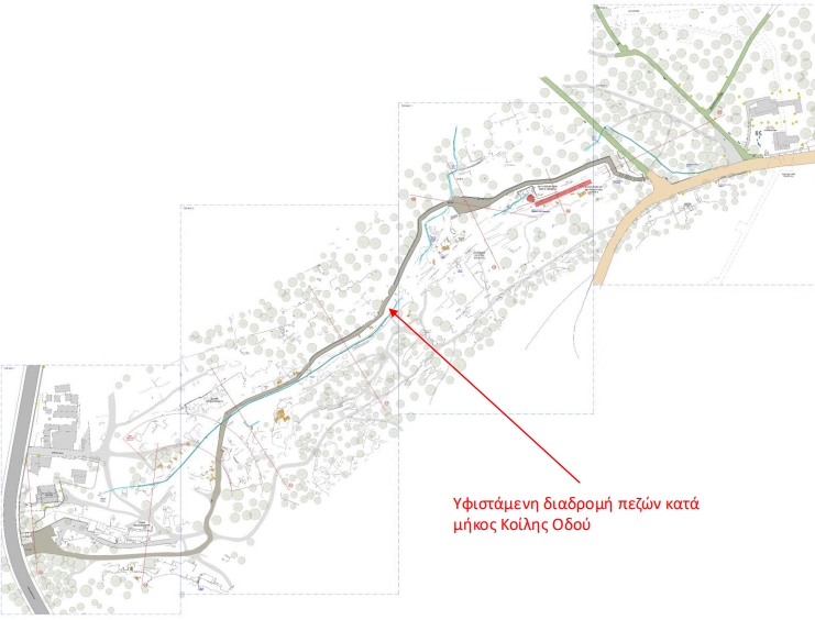 Current status of the Koili Odos route