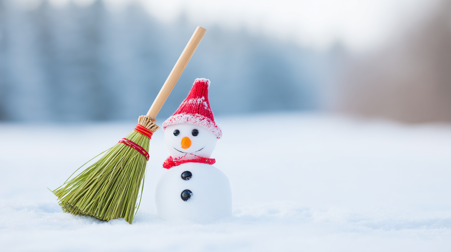 mini snowman AI MidJourney