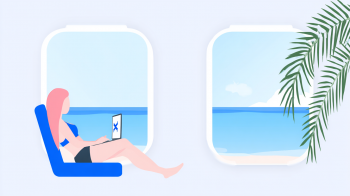 travel careers AI illustration hero