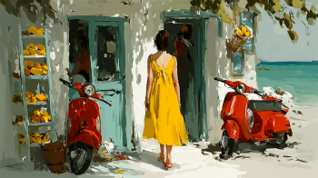 Gree tourists Ditching Taverns for Supermarkets