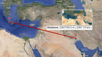 Iran Souda distance maps