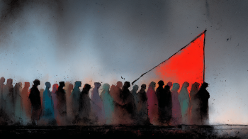 KKE migration Crete Greek migration policy AI illustration