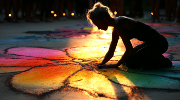 Matala Street Painting