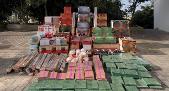 Souda Port fireworks seizure