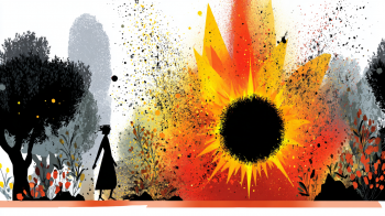 Sougia earthquake AI illustration