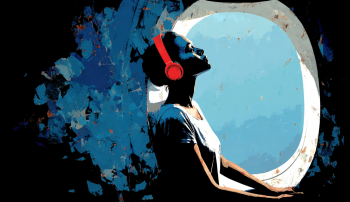 United Airlines refuse transport passengers audio without headphones