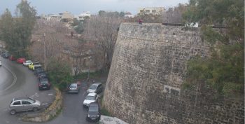 Venetian Walls parking closure