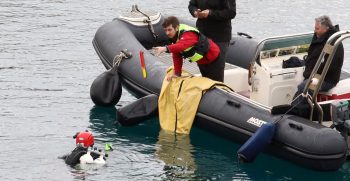 rescue operation at Limanakia Vouliagmeni