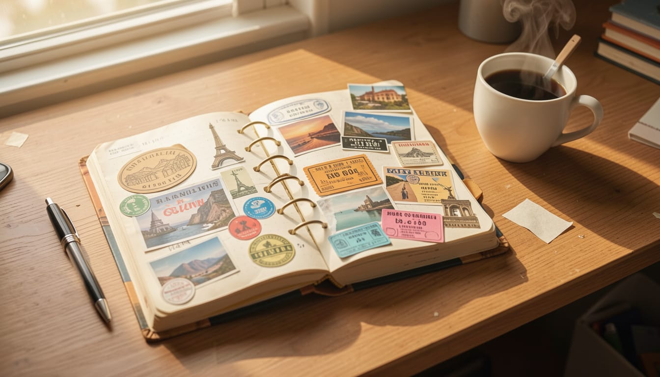 travel journaling