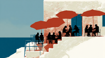 Social Tourism Program AI illustration