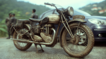 vintage motorcycle