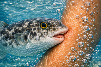 Sennin-fugu bite AI Microsoft Designer