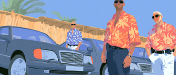 undercover police AI illustration