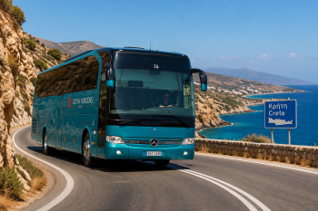 Crete tourist bus