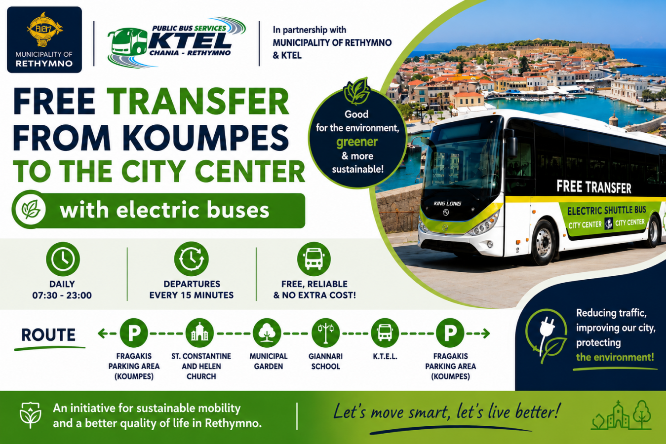 Free Park-and-Ride infographic