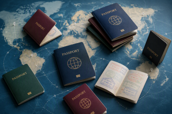Henley Passport Index AI illustration