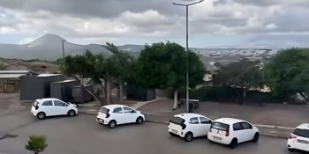Heraklion July rain