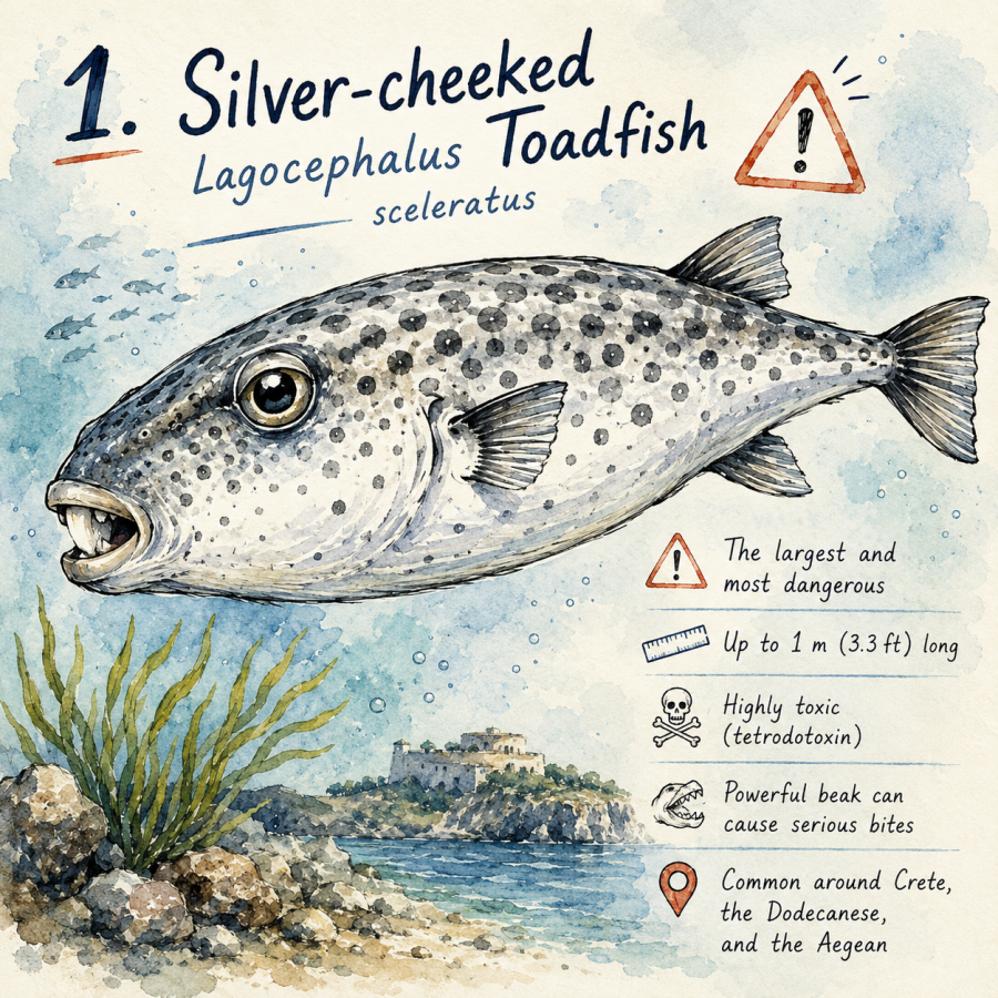 Lagocephalus sceleratus infographic