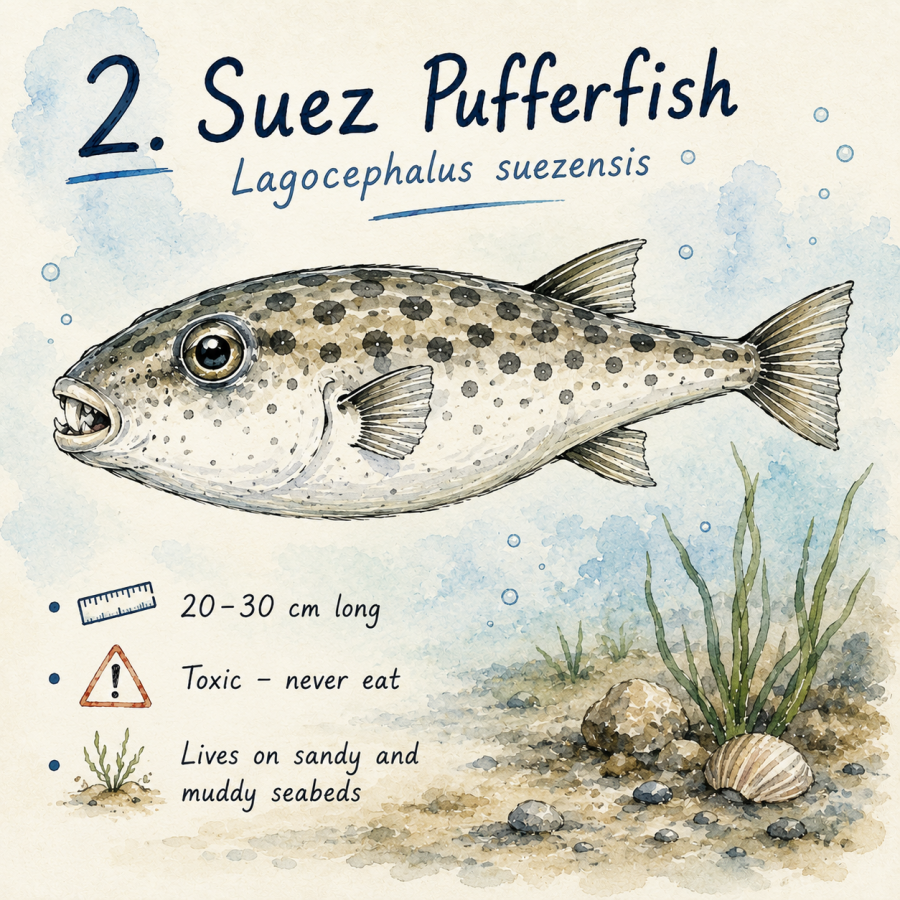 Suez pufferfish