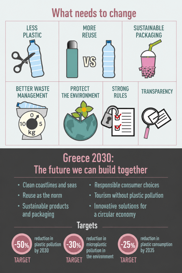 WWF Greece Reduce Plastic Pollution