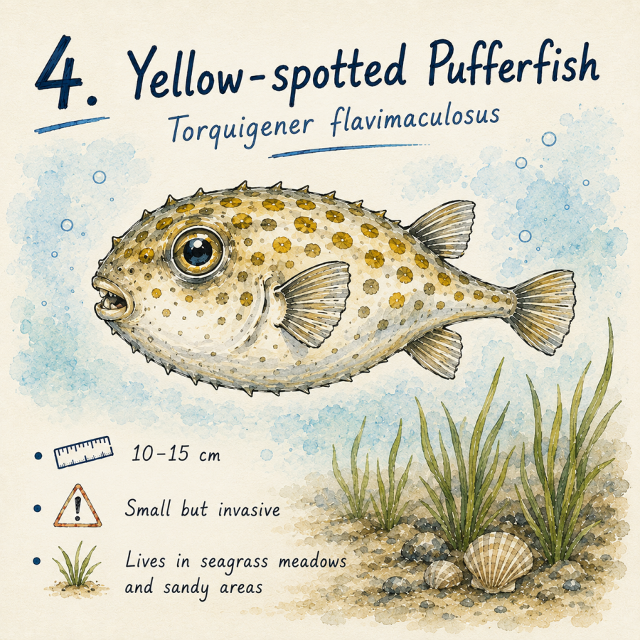 Yellow-spotted Pufferfish