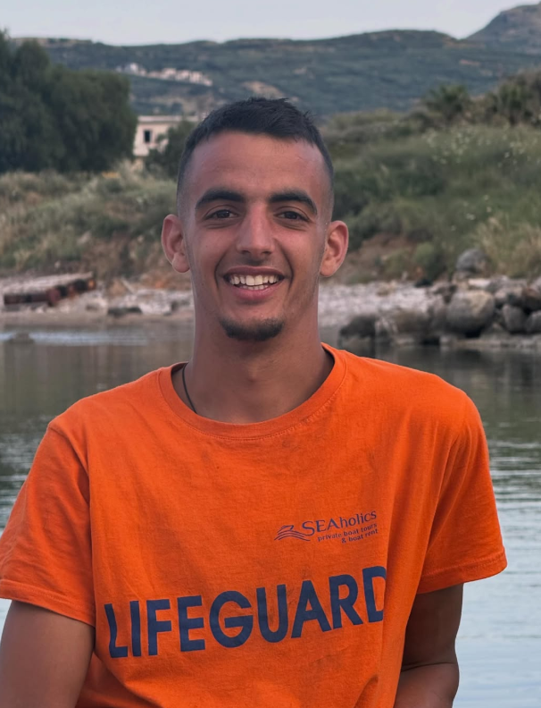 Lifeguard Manolis Mylonakis