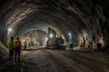Crete largest tunnel