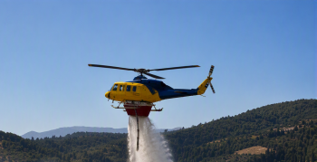 Crete wildfire Zoniana