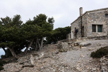 Samari mountain shelter Crete renovated