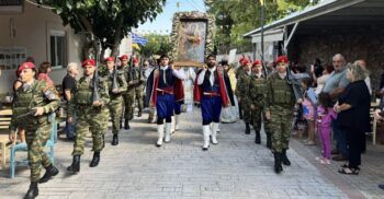 Myriokefala panagia procession