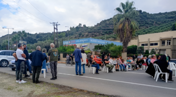 Skouloudis warehouses Heraklion Moires protest