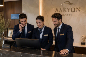 gender balance tourism employees Greece