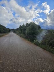 Large Water Leak Reported Near Gavalochori Cemetery