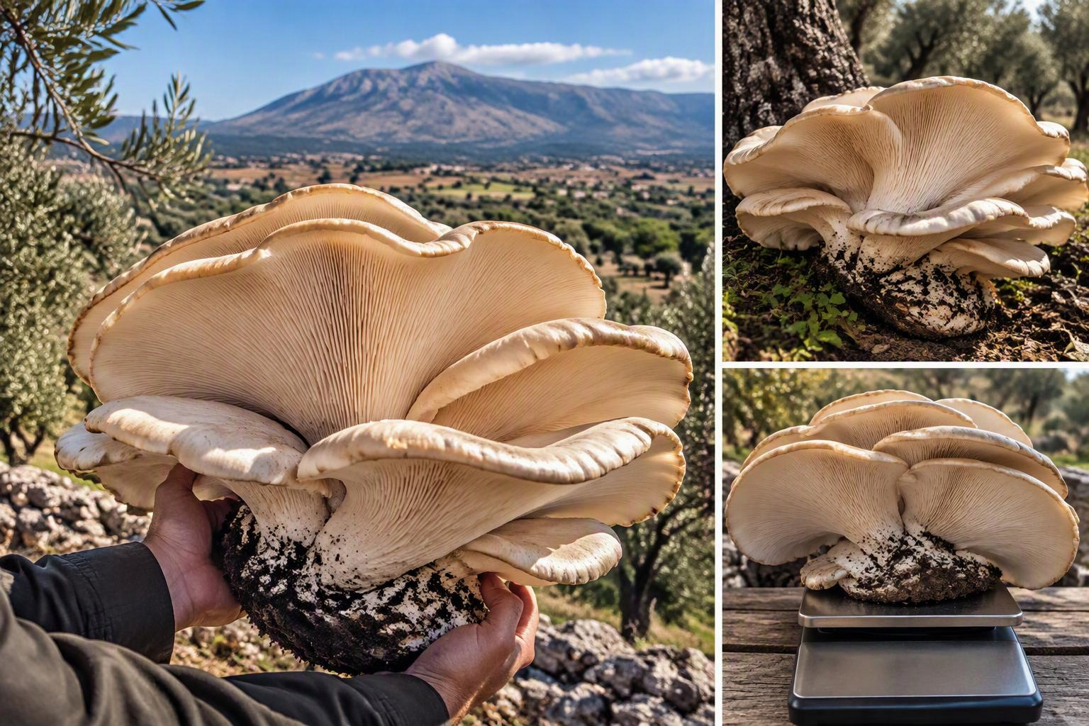 A Six-Kilo Giant Mushroom Has Been Found in the Cretan Countryside